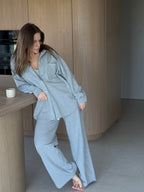 LOUNGE marškiniai Pilkas melanžas