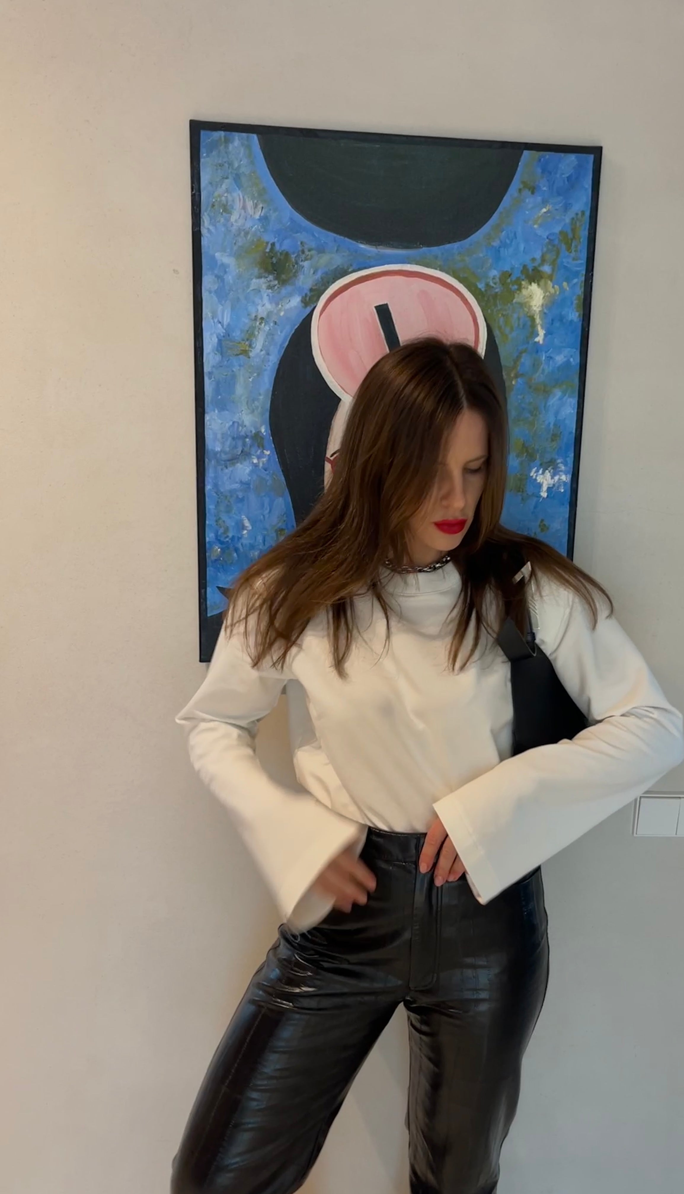 Marškinėliai Pieno balta