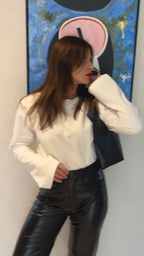 Marškinėliai Pieno balta