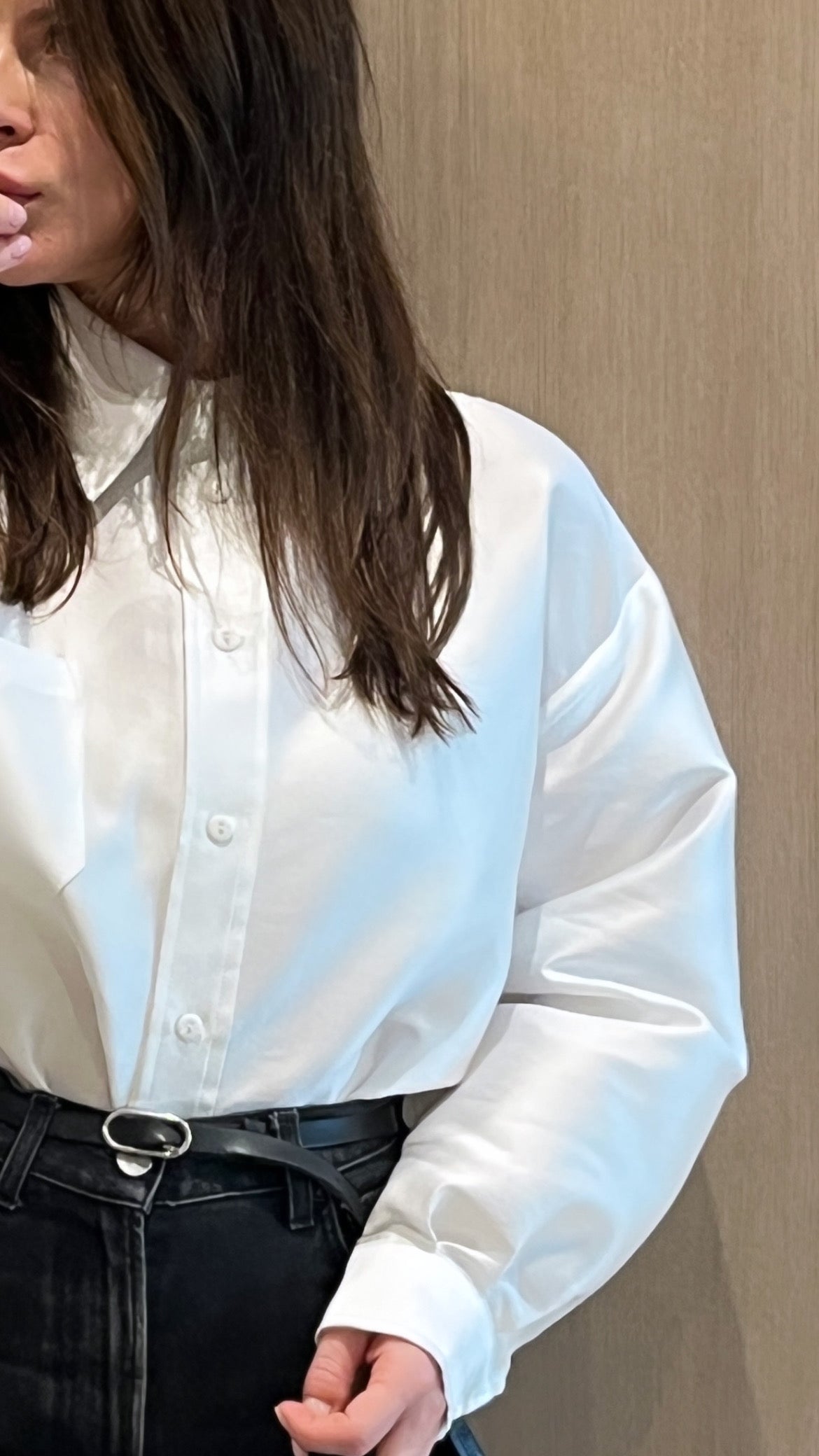 Prabangūs marškiniai su šilku