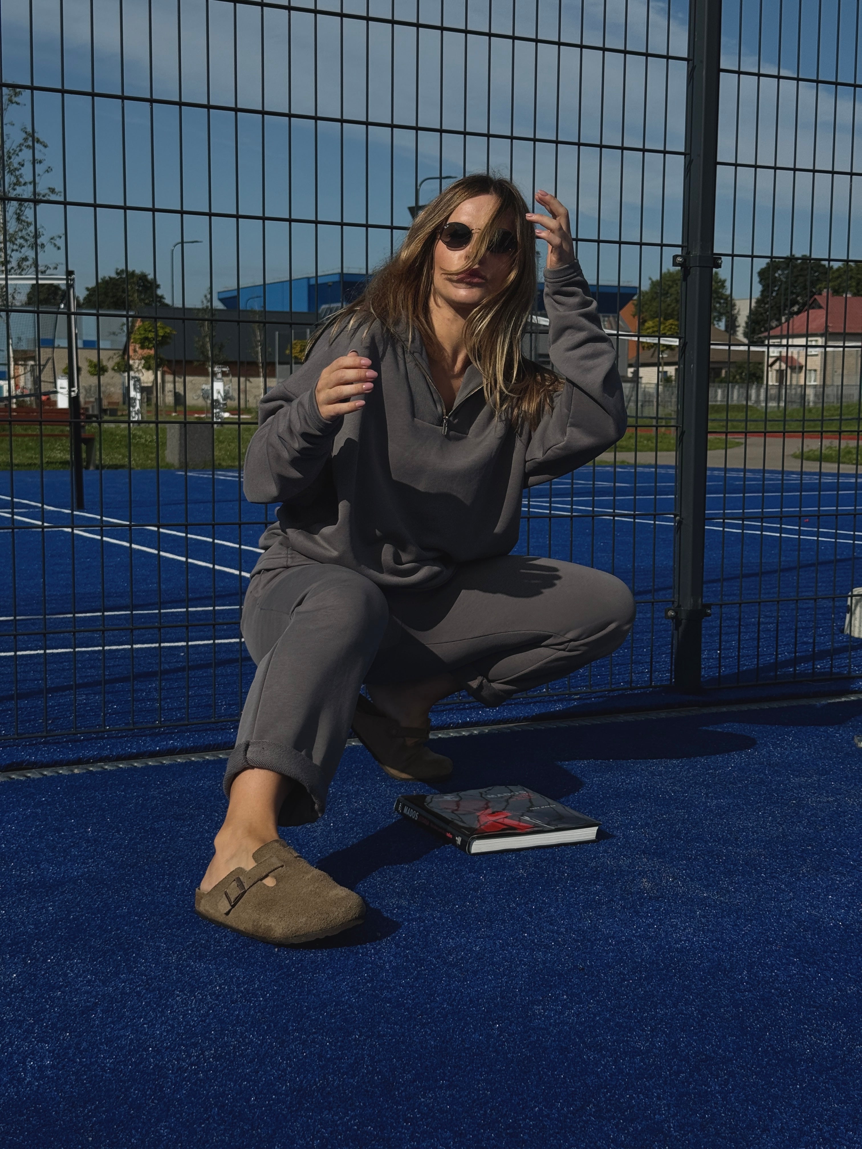 Laisvalaikio kostiumėlis Pilkas