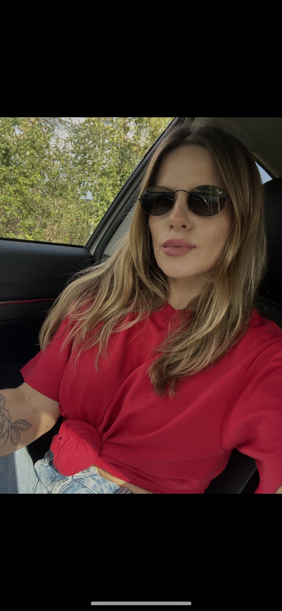 Marškinėliai Raudona